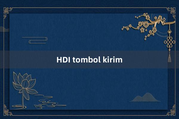 HDI tombol kirim