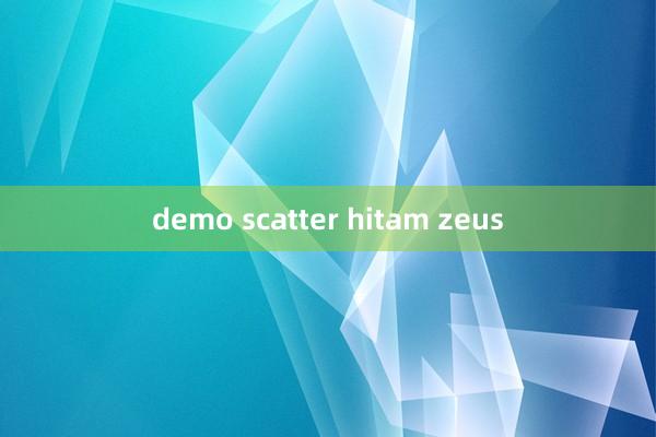 demo scatter hitam zeus