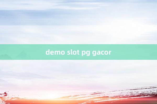 demo slot pg gacor