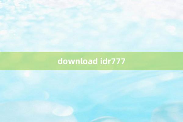 download idr777