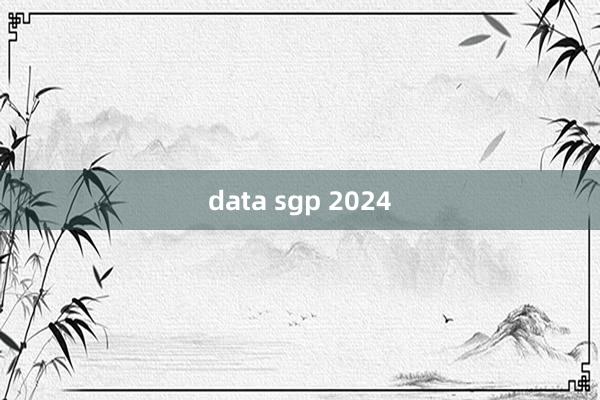 data sgp 2024