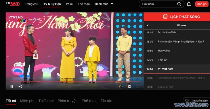 VTV nối lại các kênh 'biến mất' trên ứng dụng truyền hình TV360， MyTV và FPT Play - Ảnh 1.